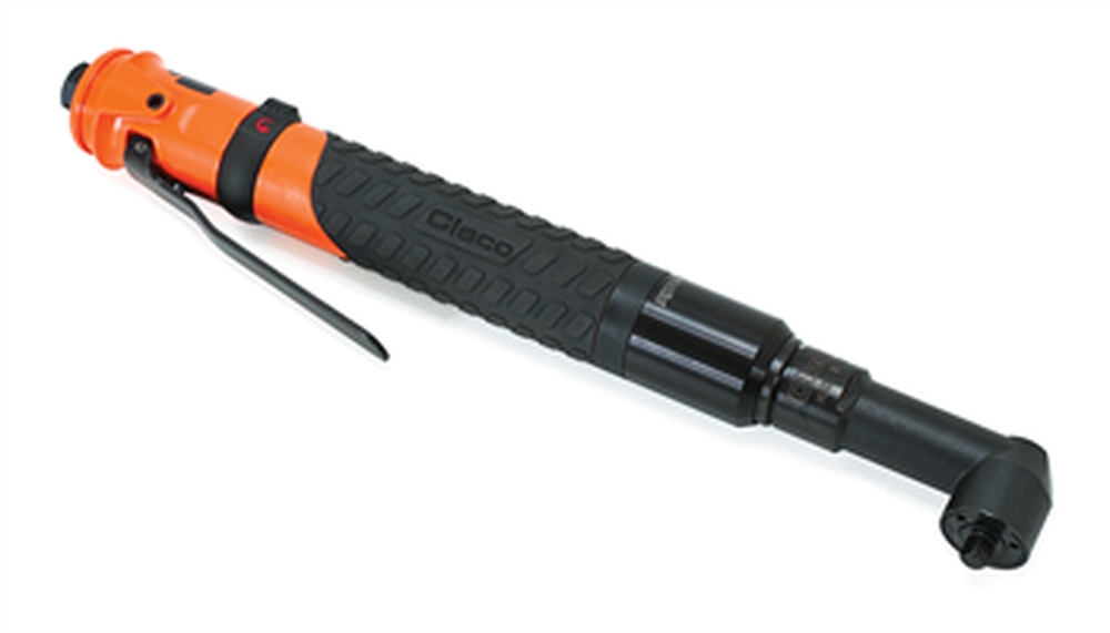 Cleco 19RAS04AH2 Pnömatik Durdurma Yakası Ters Açılı Somun Sıkıcı | 19 Serisi | Kol Başlat | 1500 RPM | 2,6 (ft-lb) Maks Tork