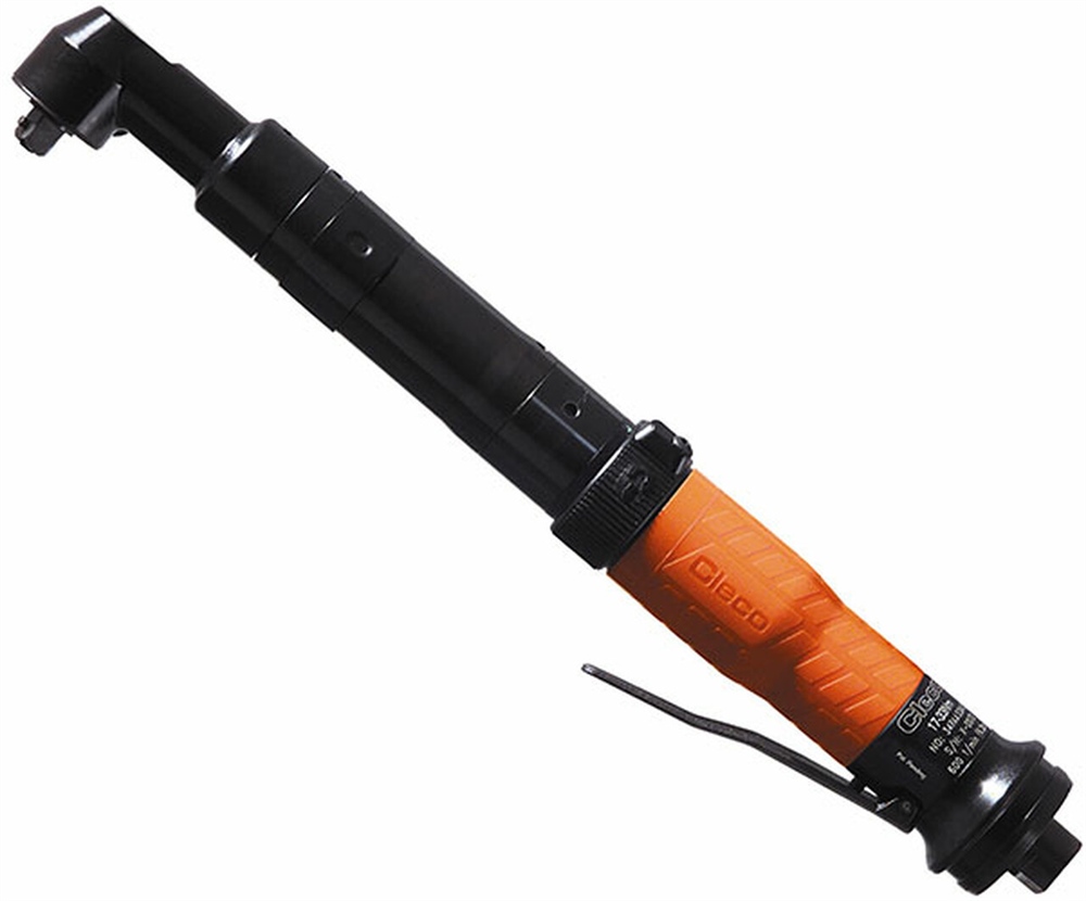 Cleco 34RAS11AL3 Pnömatik Durdurma Yakası Ters Açılı Somun Sıkıcı | 55 Serisi | Kol Başlat | 1675 RPM | 8.1 (ft-lb) Maks. Tork