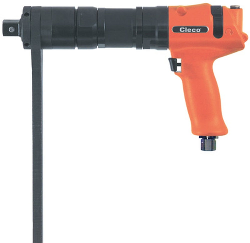 Cleco 64TTS1260D8 Ters Çevrilebilir Durak Tabanca Tutacağı Swingbar Nutrunner | 64 Serisi | Tetik Başlat | 16 RPM | 930 (ft-lb) Maks Tork | 1