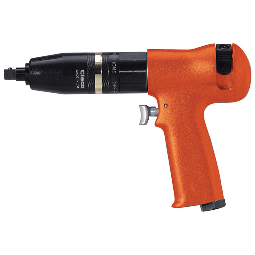Cleco 88RSAPT5CQ Kayar Düğme Ters Tabanca Saplı Tornavida | Bas ve Tetik Başlat | 400 RPM | 1/4