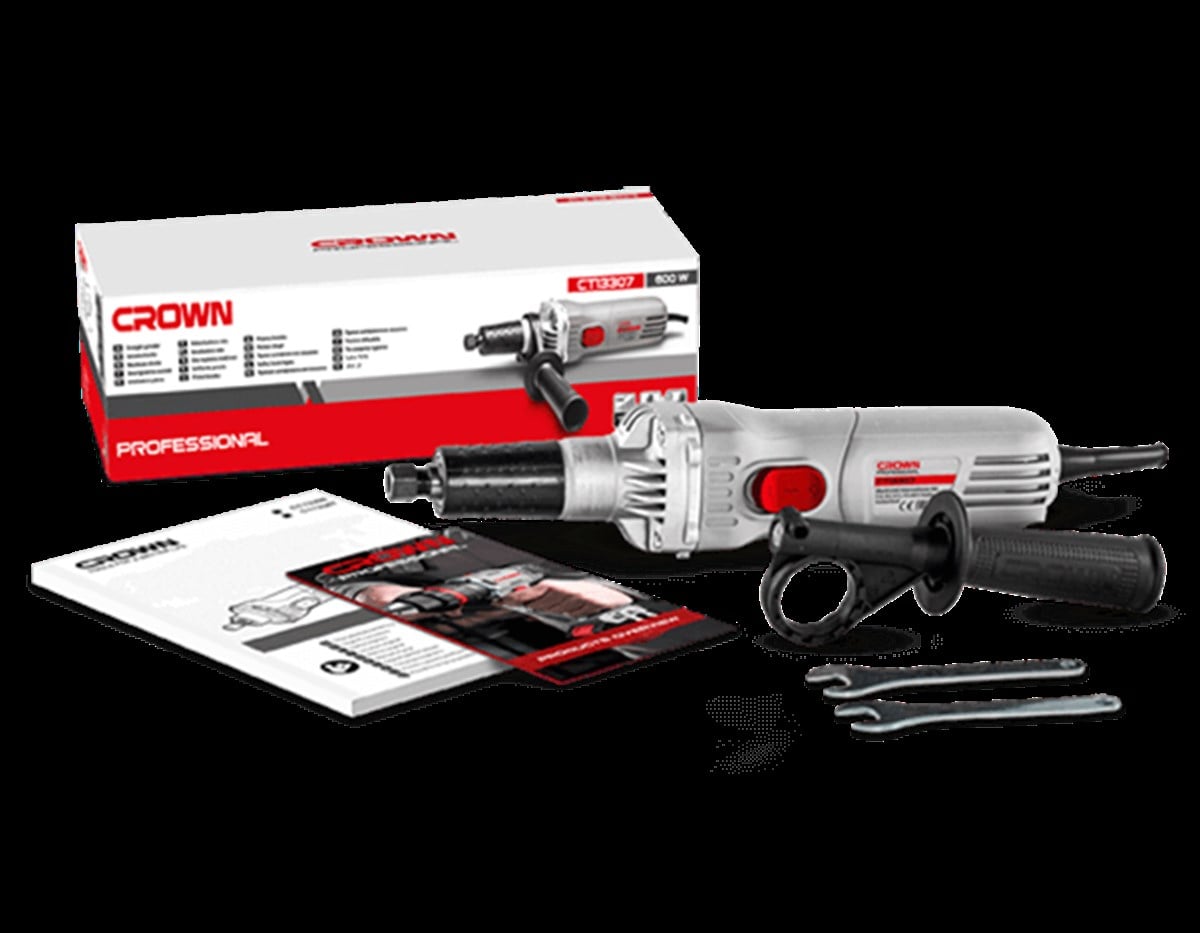 Crown Uzun Kalıpçı Taşlama
600 W - 6 mm