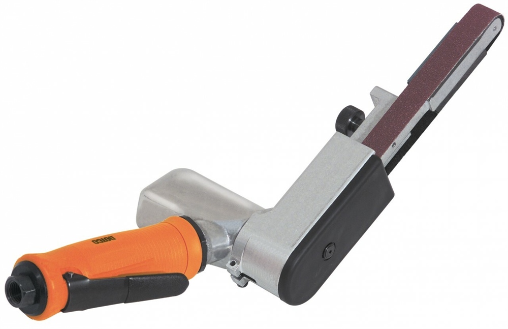 Dotco 12L2384B1 Dişlisiz Bantlı Zımpara | 12-23 Serisi | 0,5 HP | 20.000 RPM | Kompozit Konut | Ön Egzoz