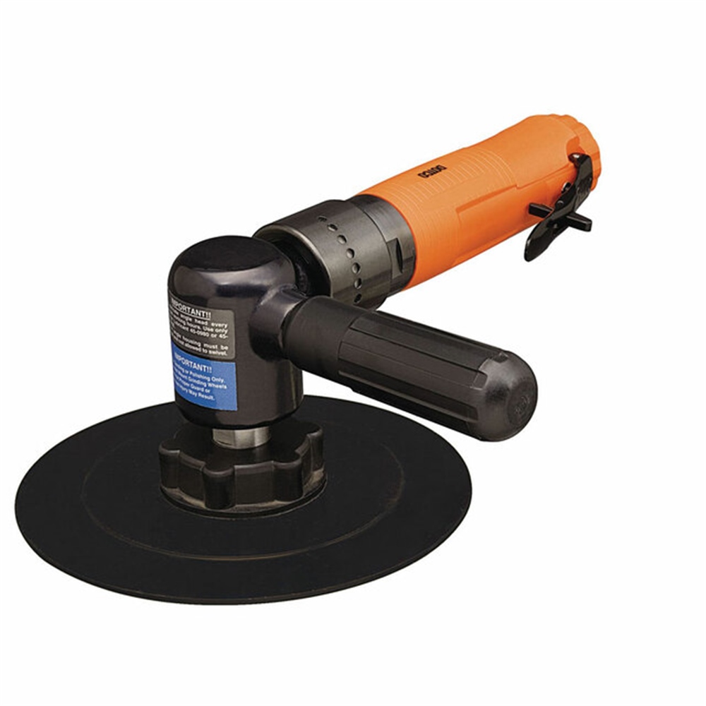 Dotco 12L275080 Ağır İş Başlı Dik Açılı Zımpara | 10-27 Serisi | 0,9 HP | 6.000 RPM | Kompozit Konut | Ön Egzoz