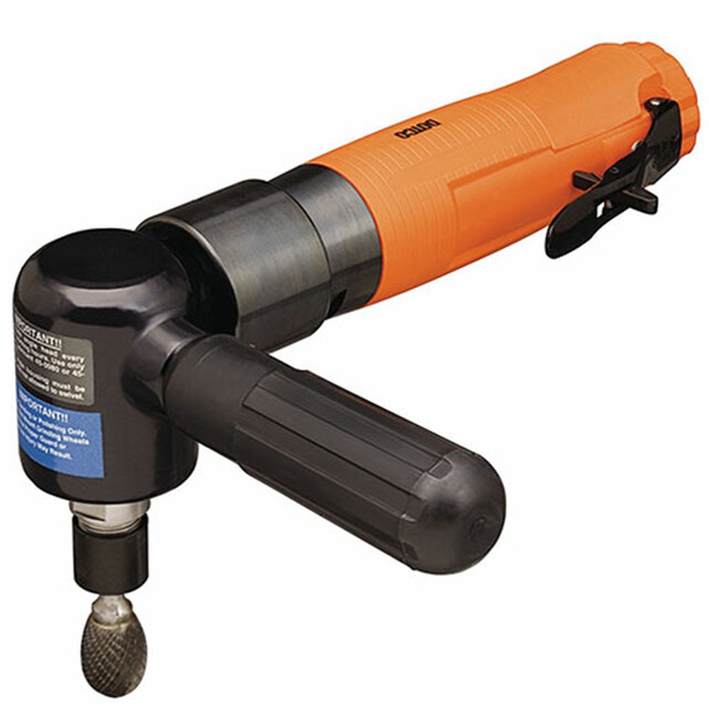Dotco 12L275201 Ağır Hizmet Tipi Dik Açılı Taşlama Makinesi | 12-27 Serisi | 0,9 HP | 11.000 RPM | Kompozit Konut | Yan Egzoz
