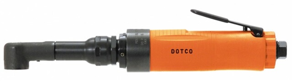 Dotco 15LN28252 Ağır Hizmet Kafası Dik Açılı Pnömatik Matkap | 0,9 HP | 2.170 RPM | Kompozit Konut | Arka Egzoz