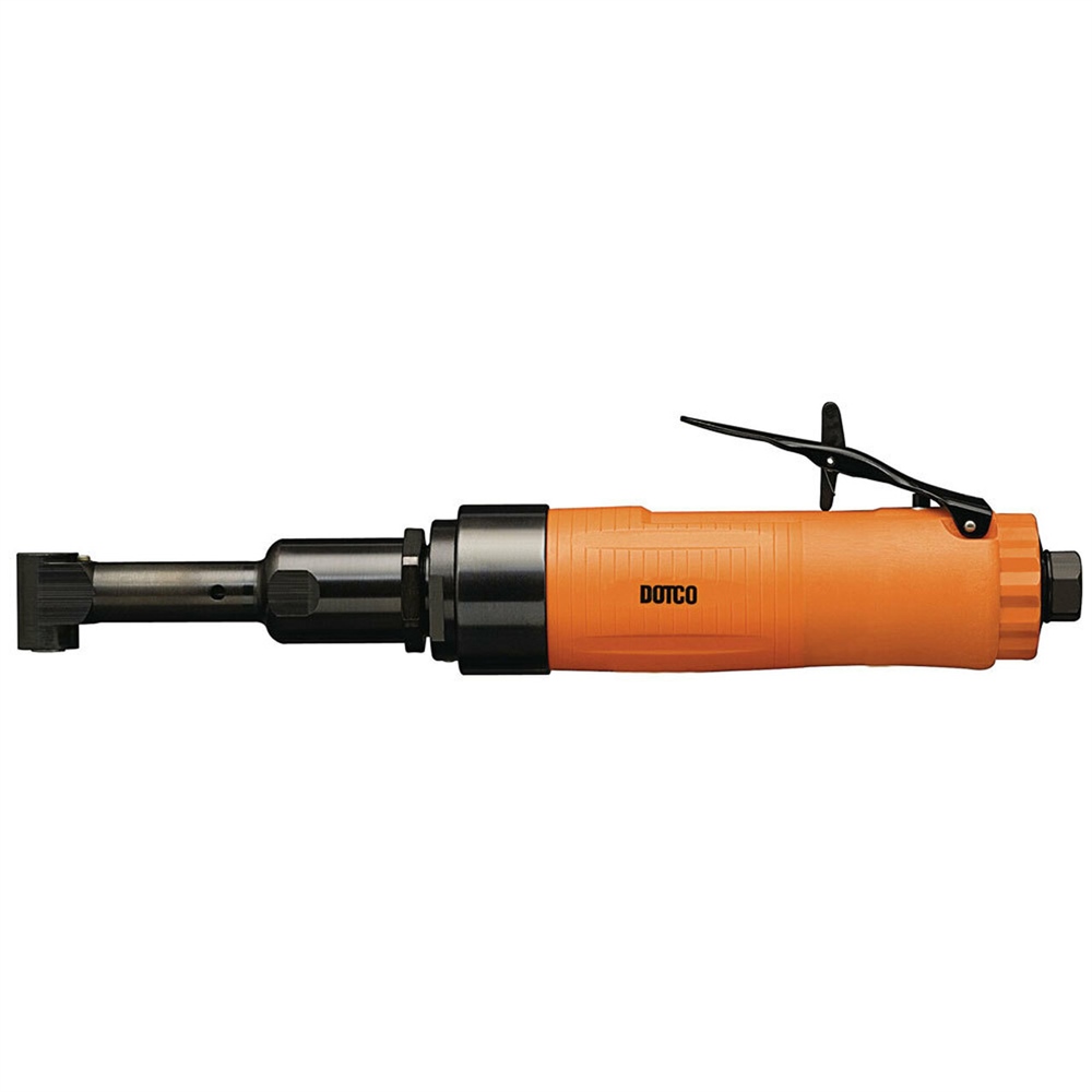 Dotco 15LN28462 Hafif Hizmet Kafası Dik Açılı Pnömatik Matkap | 15LN Serisi | 0,9 HP | 1.530 RPM | Kompozit Konut | Arka Egzoz