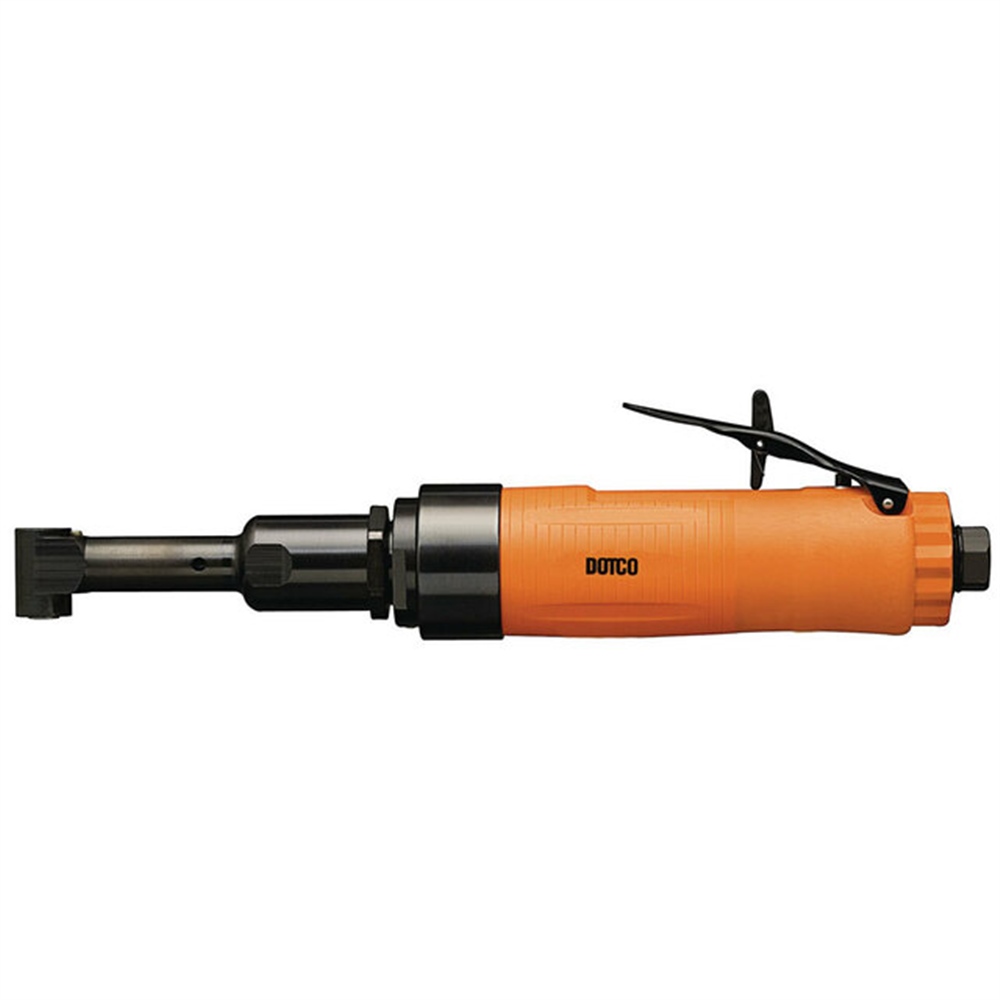 Dotco 15LN28762 Hafif Hizmet Kafası Dik Açılı Pnömatik Matkap | 15LN Serisi | 0,9 HP | 320 RPM | Kompozit Konut | Arka Egzoz