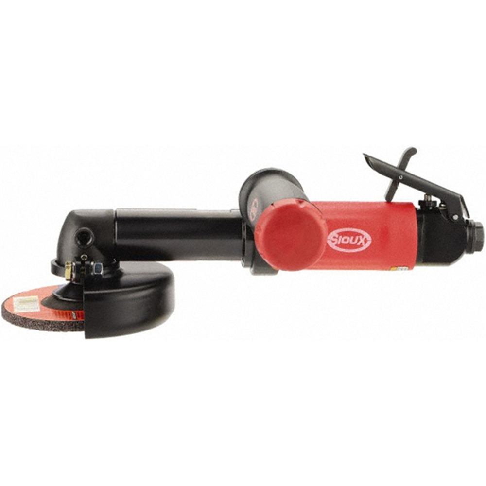 Sioux Tools SWGS1AX1245 Dik Açılı Tip 27 Genişletilmiş Taşlama Makinesi | 1 HP | 12000 RPM | Ön Egzoz