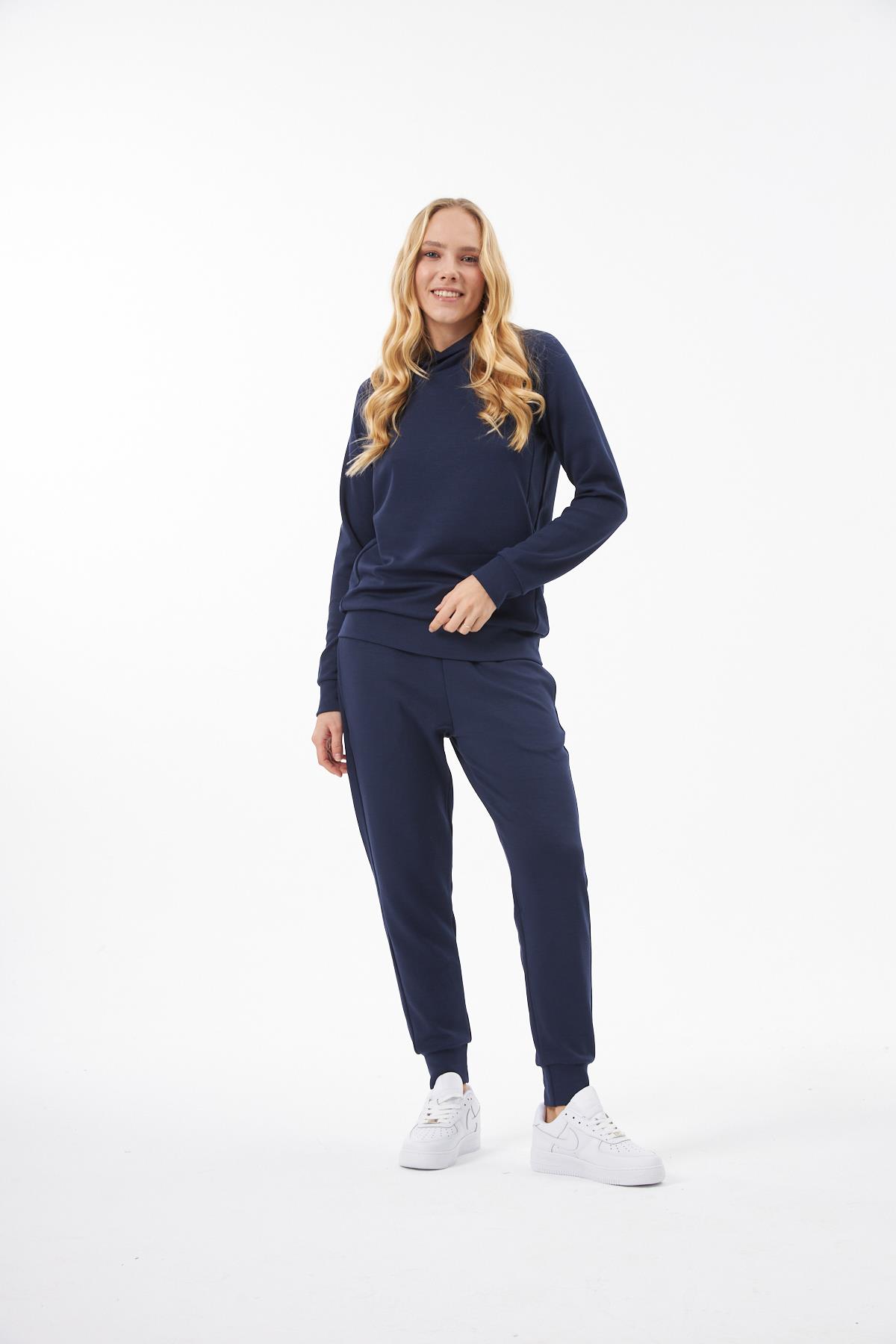 Jogger Lacivert Modal Esofman Alti