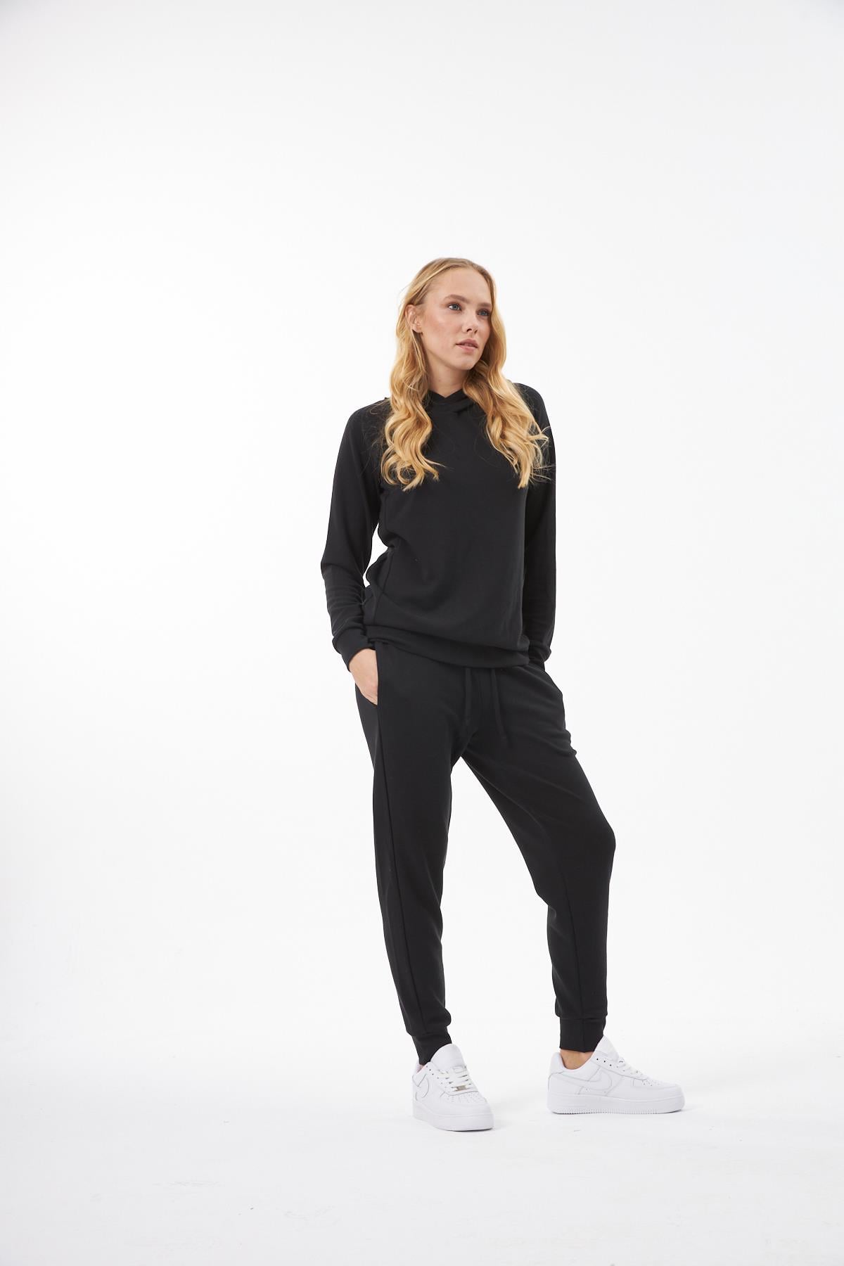 Jogger Siyah Modal Esofman Alti