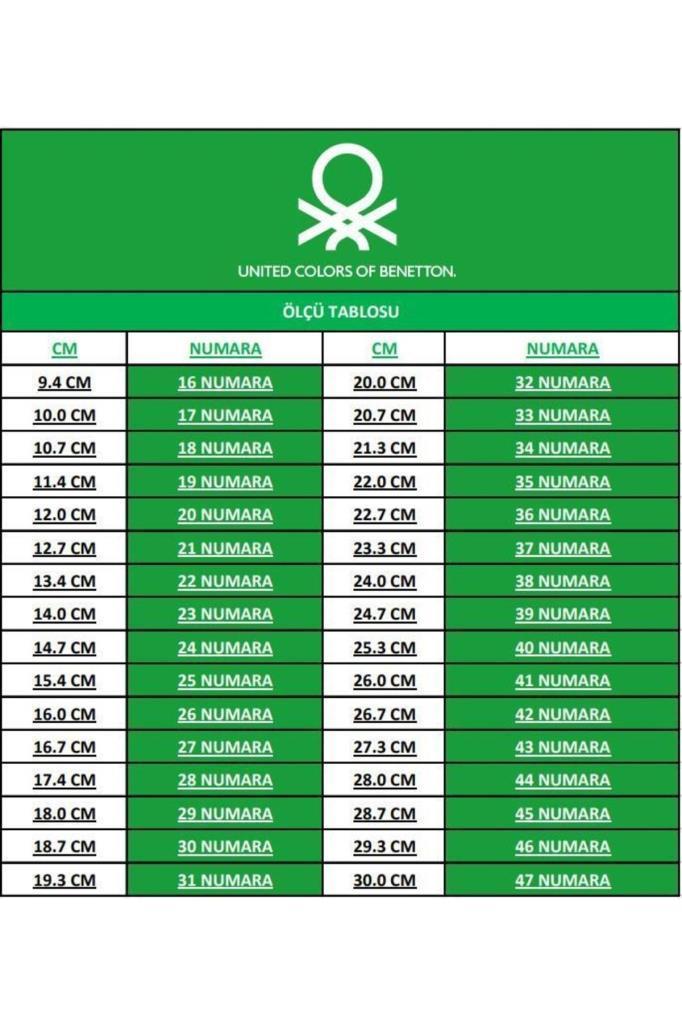 BENETTON Erkek Siyah Günlük Spor Ayakkabı BN-30751