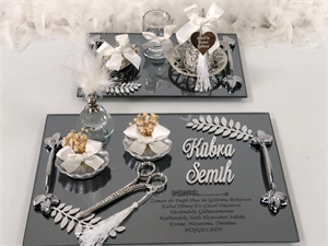 2'li Söz Nişan Tepsi Takımı