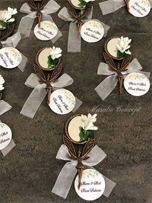 Metal Melekli Ayna Magnet