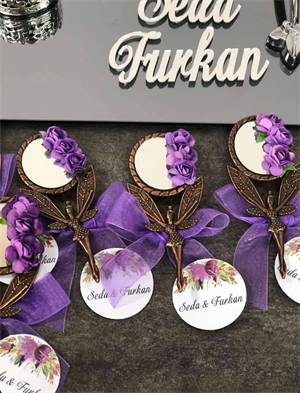 Metal Melekli Ayna Magnet