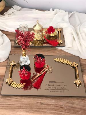 Söz Tepsisi, Nişan Tepsisi, Yüzük Tepsisi, Isteme Tepsisi, Damat Fincanı, Damat Kadehi,damat Tepsisi