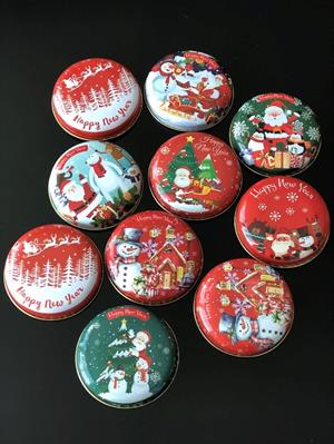 Yılbaşı Temalı Mum, baskılı madlen Ve Sevimli Şapkalı Ayıcık Anahtarlık Yeni Yıl Yılbaşı Hediyesi