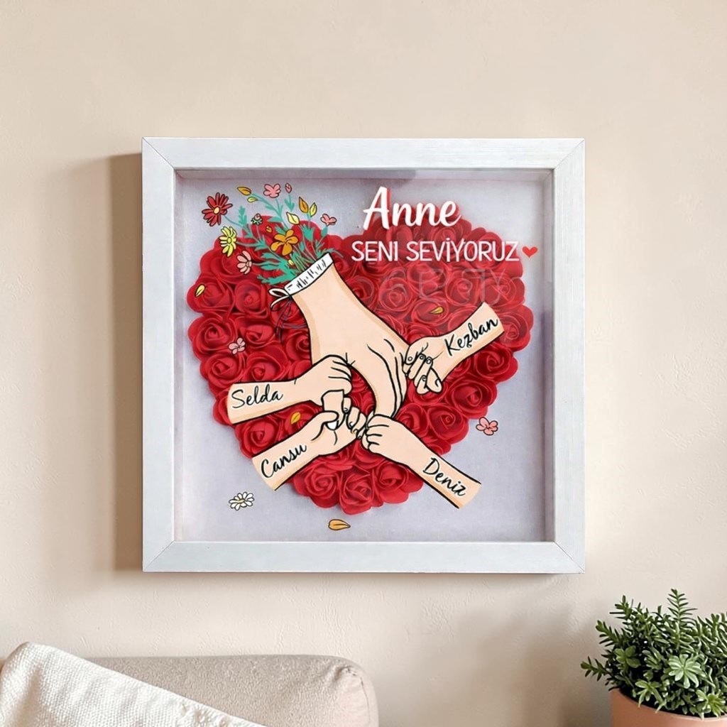Anneler Günü Hediyesi Özel Hazırlanmış 20 cm Tablo Kimsede Olmayan En Özel Hediye