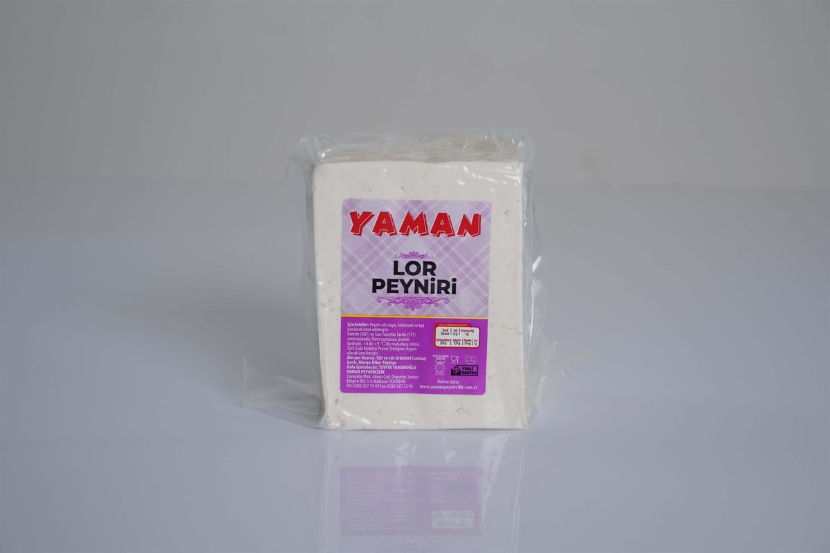 Lor Peyniri 1000 Gr