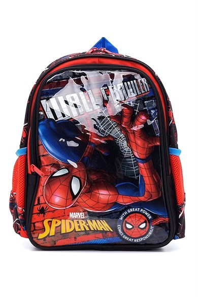Spiderman 41365 Erkek Çocuk Sirt Çantasi SİYAH-KIRMIZI