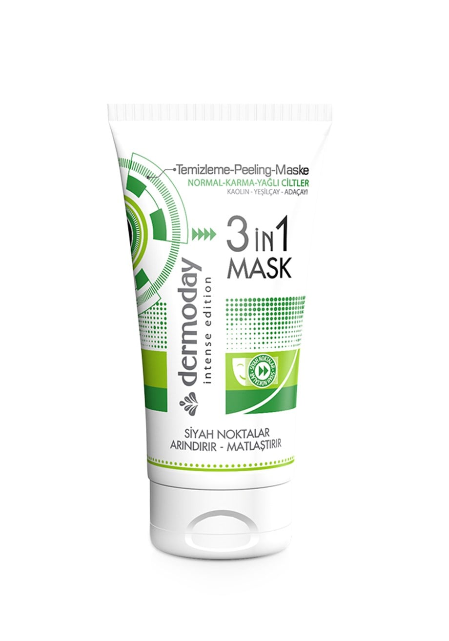 Dermoday 3in1 Mask  Siyah noktalar