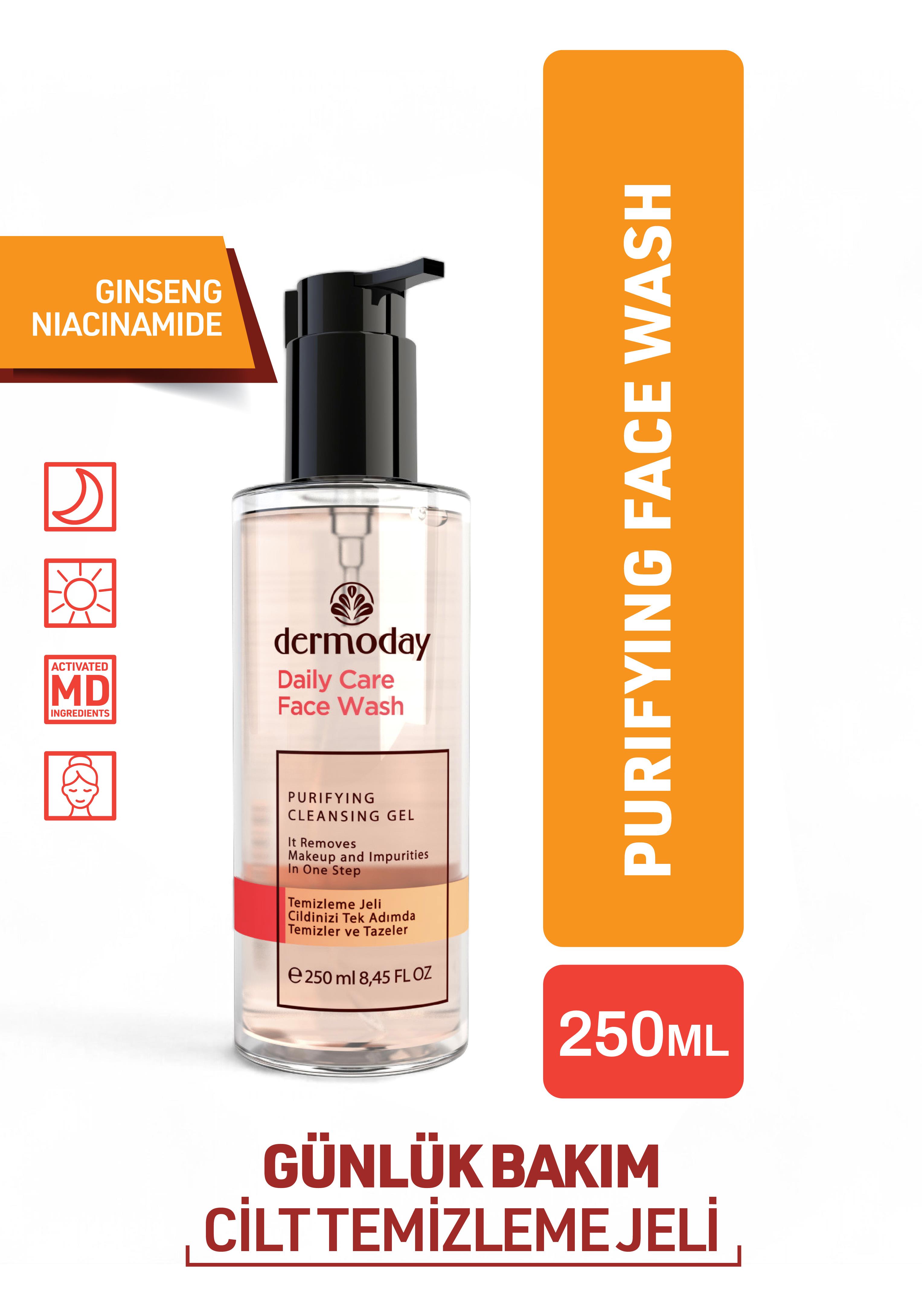 Dermoday Arındırıcı Günlük Cilt Temizleme Jeli 250 ml
