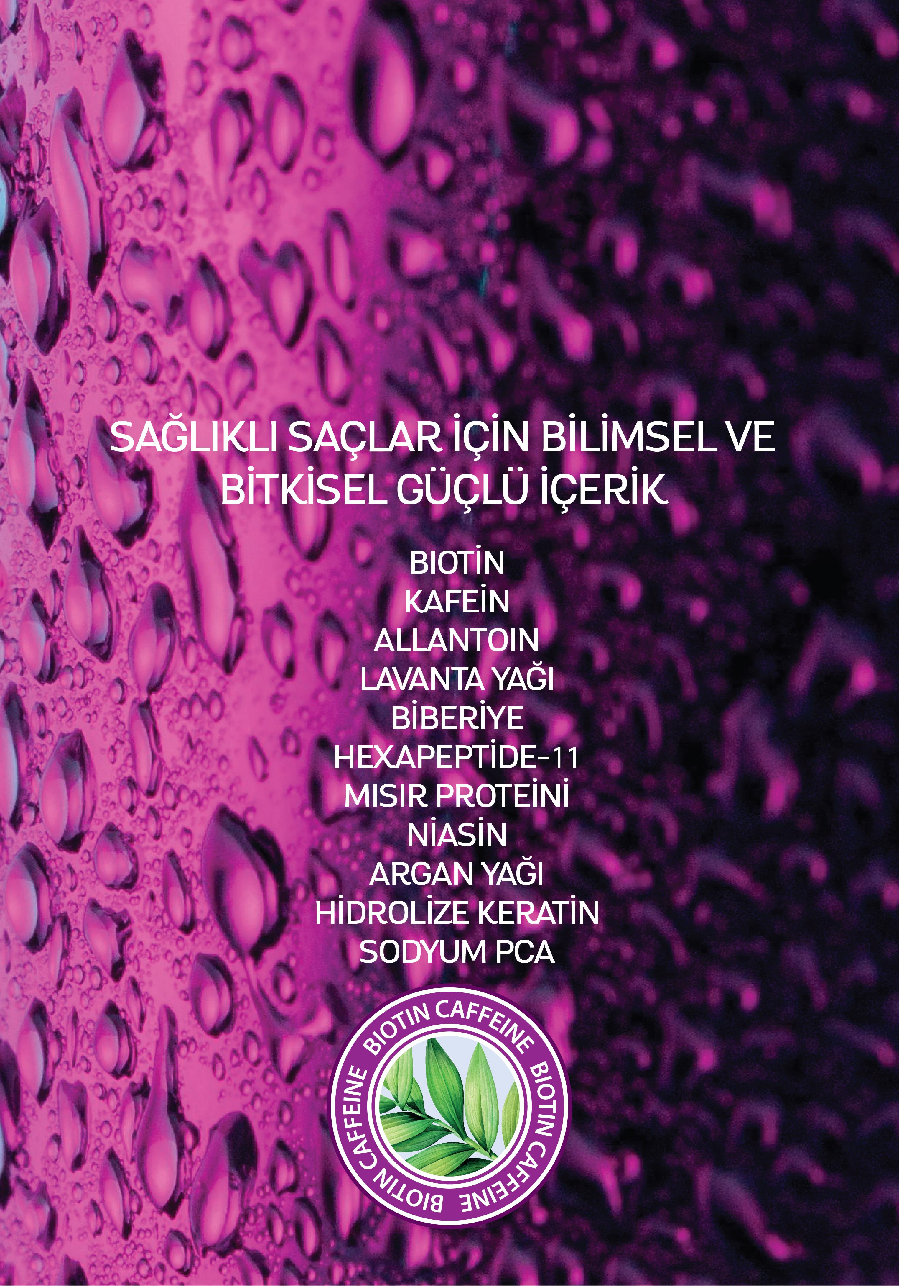 Dermoday Biotin Kafein Şampuan - Isıl İşlem Görmüş ve Yıpranmış Saçlar