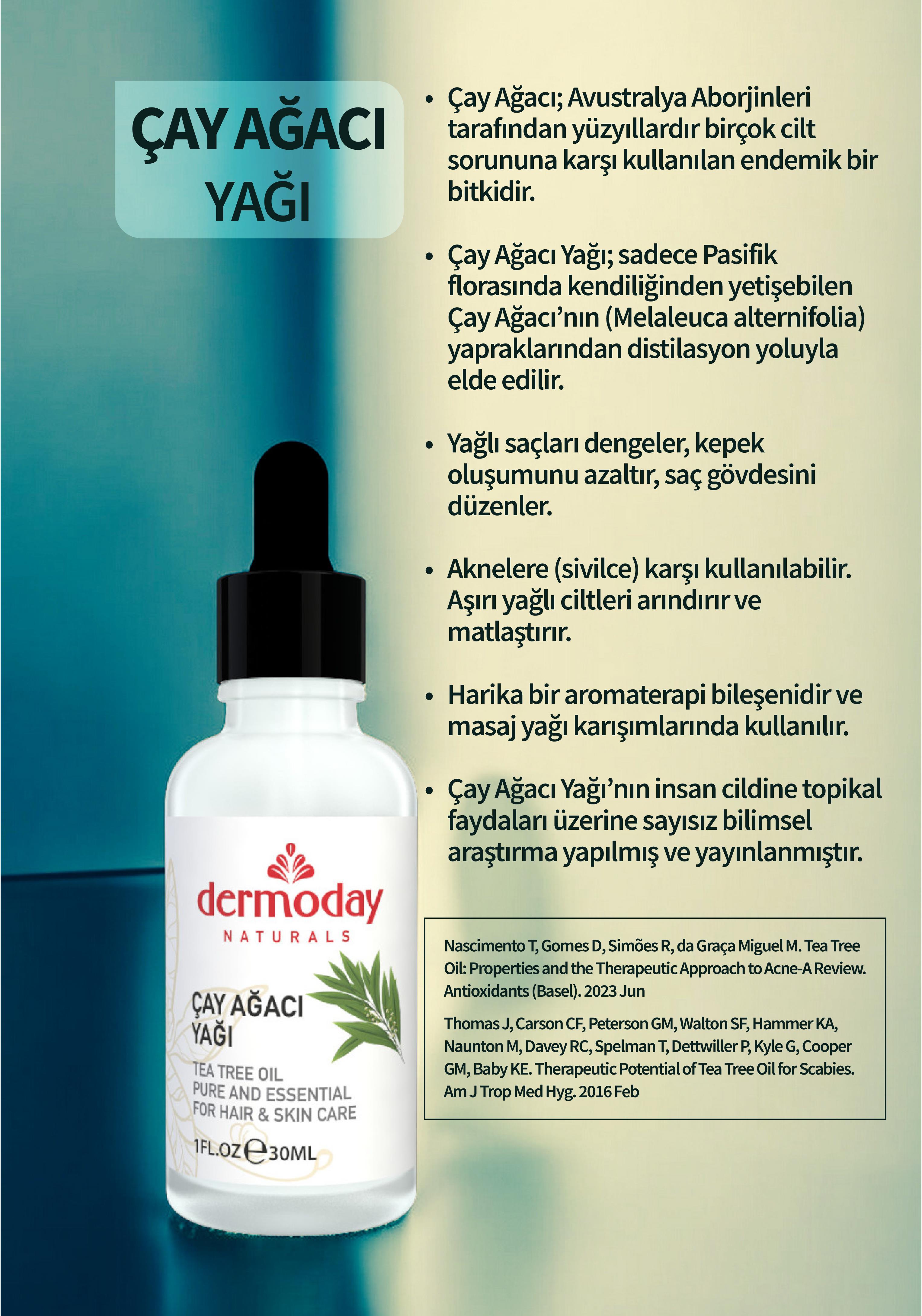 Dermoday Çay Ağacı Yağı 30 ml