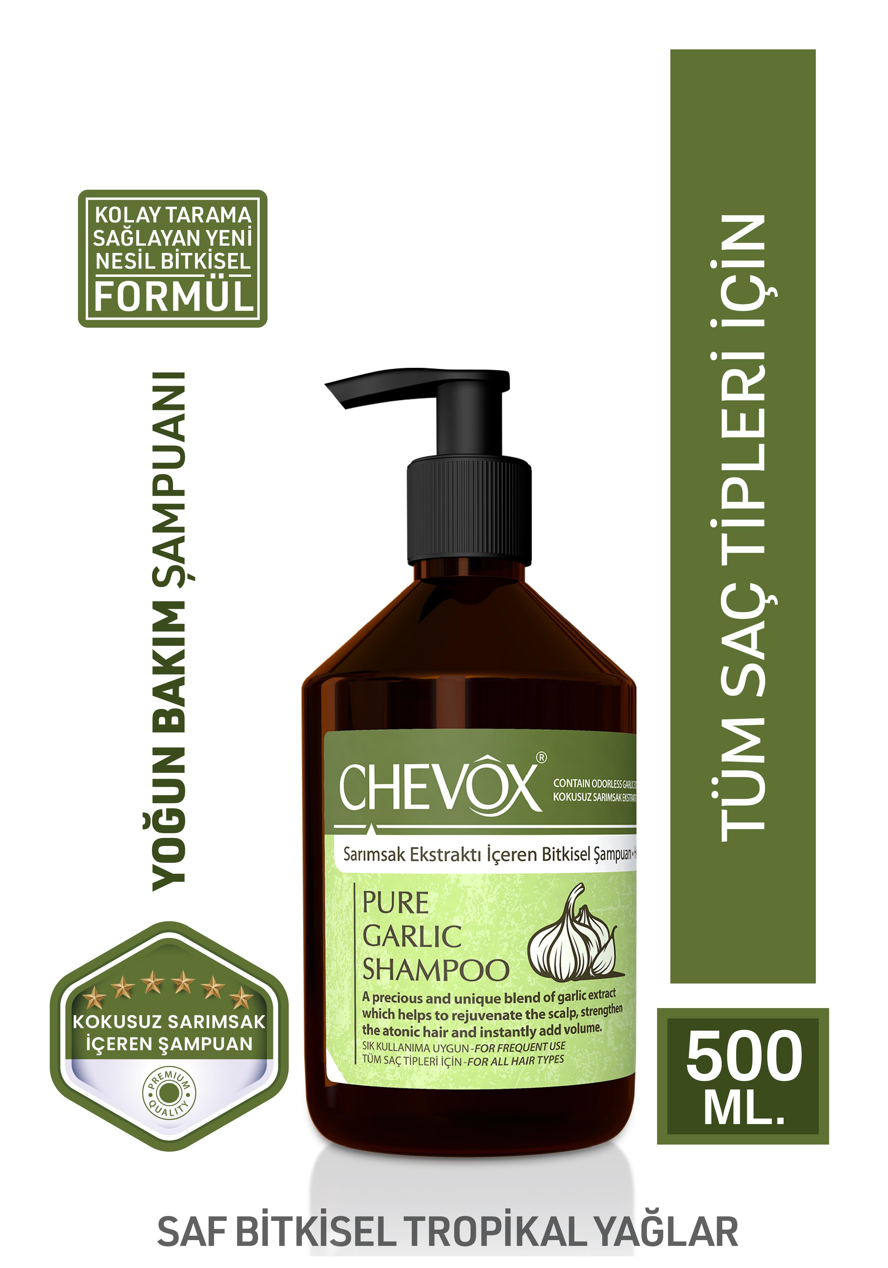 Dermoday Chevox Sarımsak Şampuanı