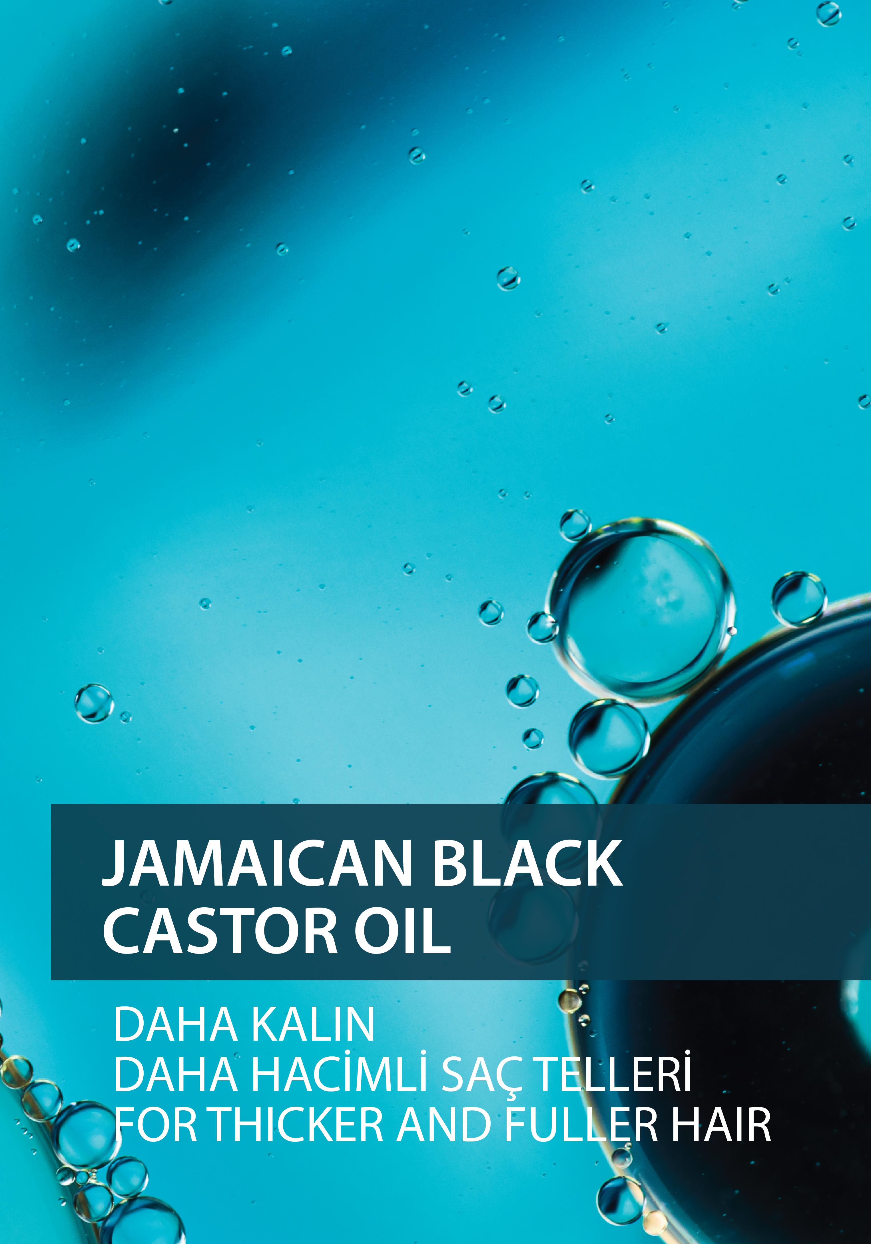 Dermoday Jamaican Black Castor Oil Şampuan - İnce Telli ve Zayıf Saçlar