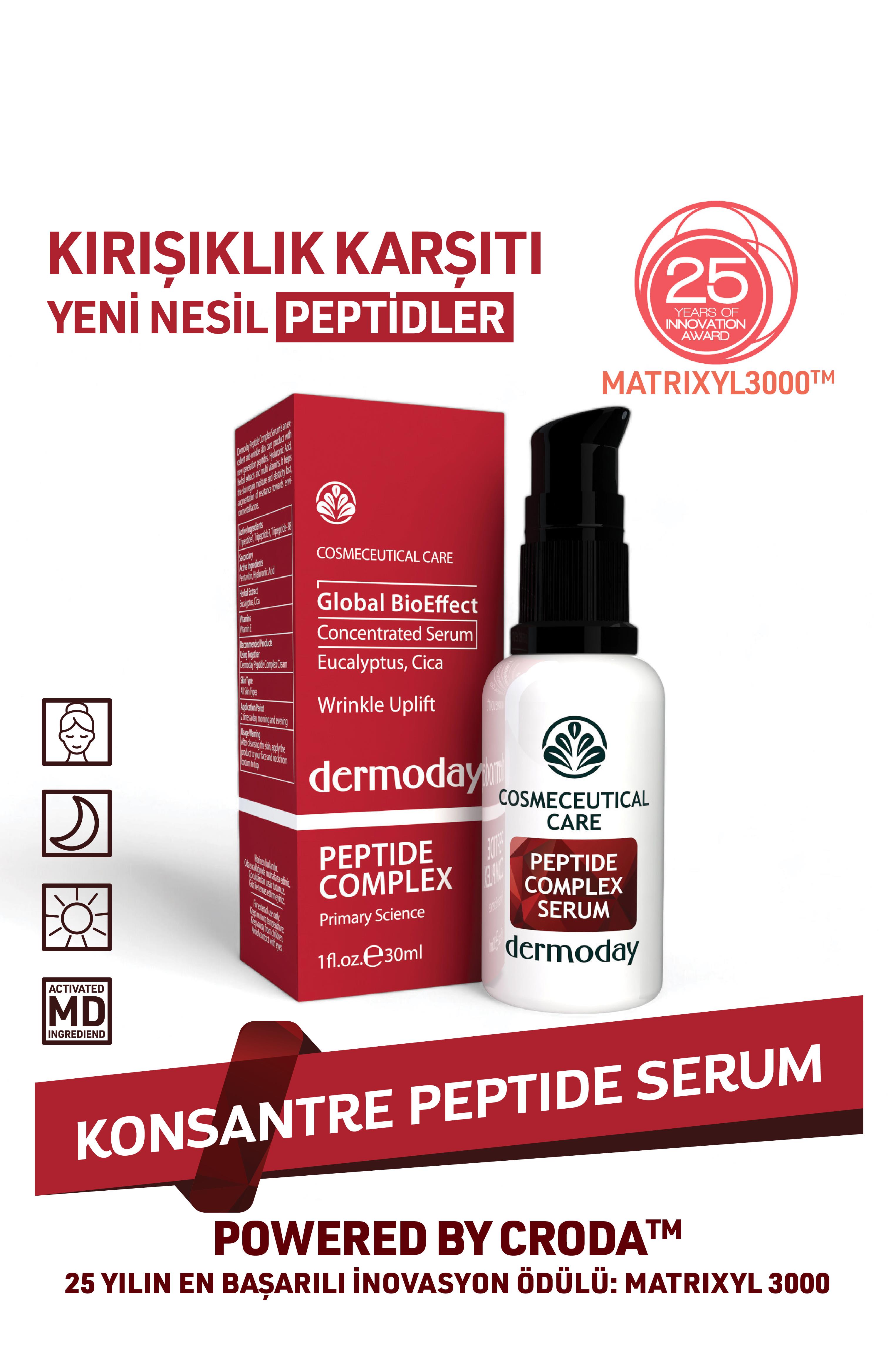 Dermoday Kırışıklık Karşıtı Kozmesötik Peptide Complex Serum MD