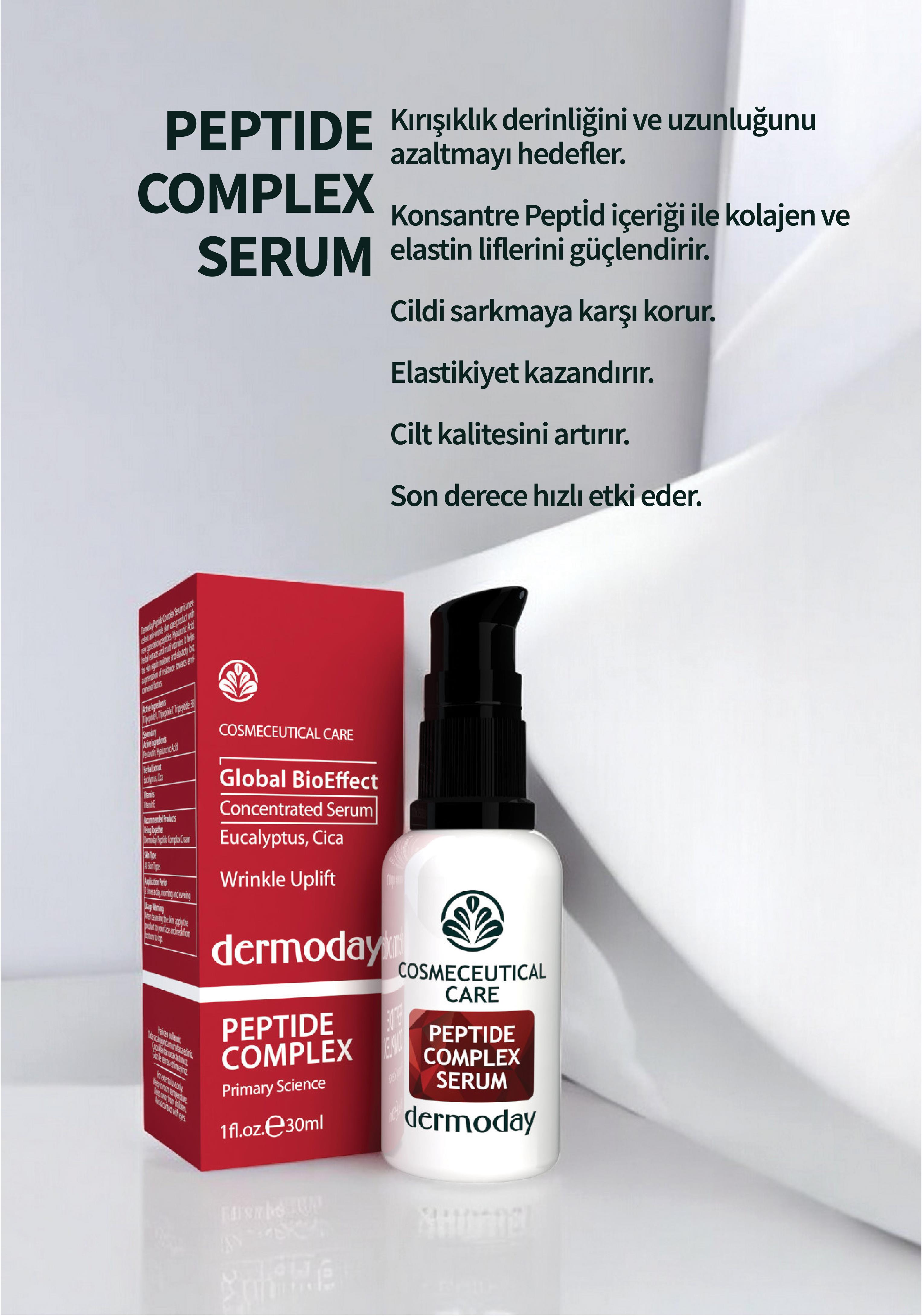 Dermoday Kırışıklık Karşıtı Kozmesötik Peptide Complex Serum MD