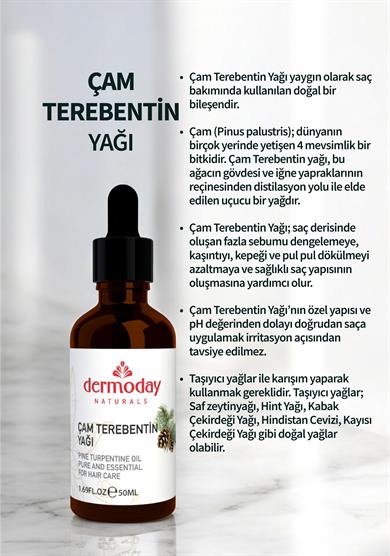 Dermoday Çam Terebentin Yağı 50 ml