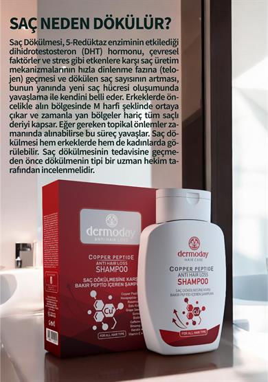 Dermoday Anti Hair Loss Shampoo Bakır Peptid