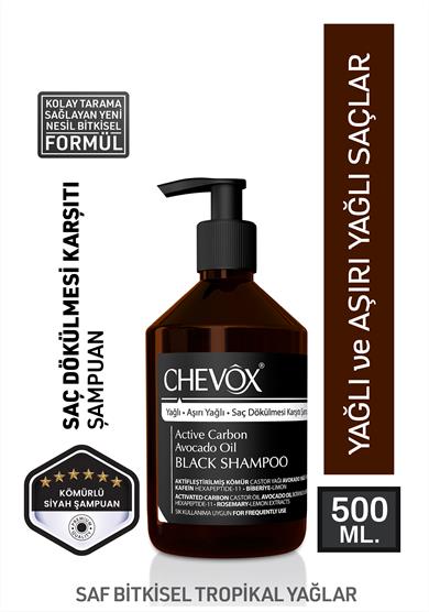 Dermoday Chevox Active Carbon Black Şampuan