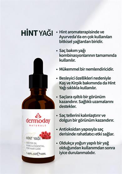 Dermoday Hint Yağı 50 ml
