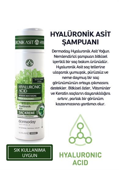 Dermoday Hyalüronik Asit Saç Kremi (Conditioner) - Yoğun Nemlendirici