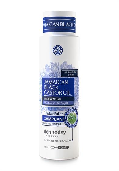 Dermoday Jamaican Black Castor Oil Şampuan - İnce Telli ve Zayıf Saçlar