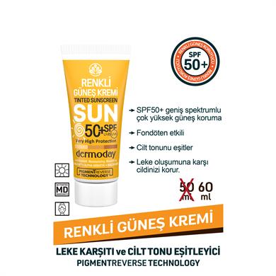 Dermoday Leke Karşıtı Renkli Güneş Kremi SPF 50+