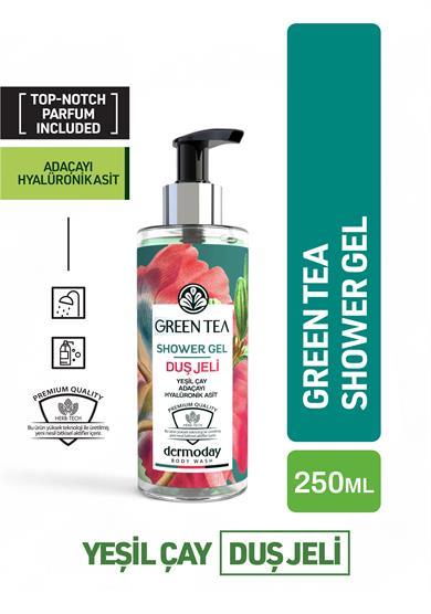 Dermoday Premium Duş Jeli - Yeşil Çay Adaçayı Hyalüronik Asit