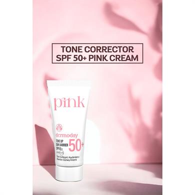 Dermoday Ton Eşitleyici ve Aydınlatıcı Pembe Güneş Kremi SPF 50+