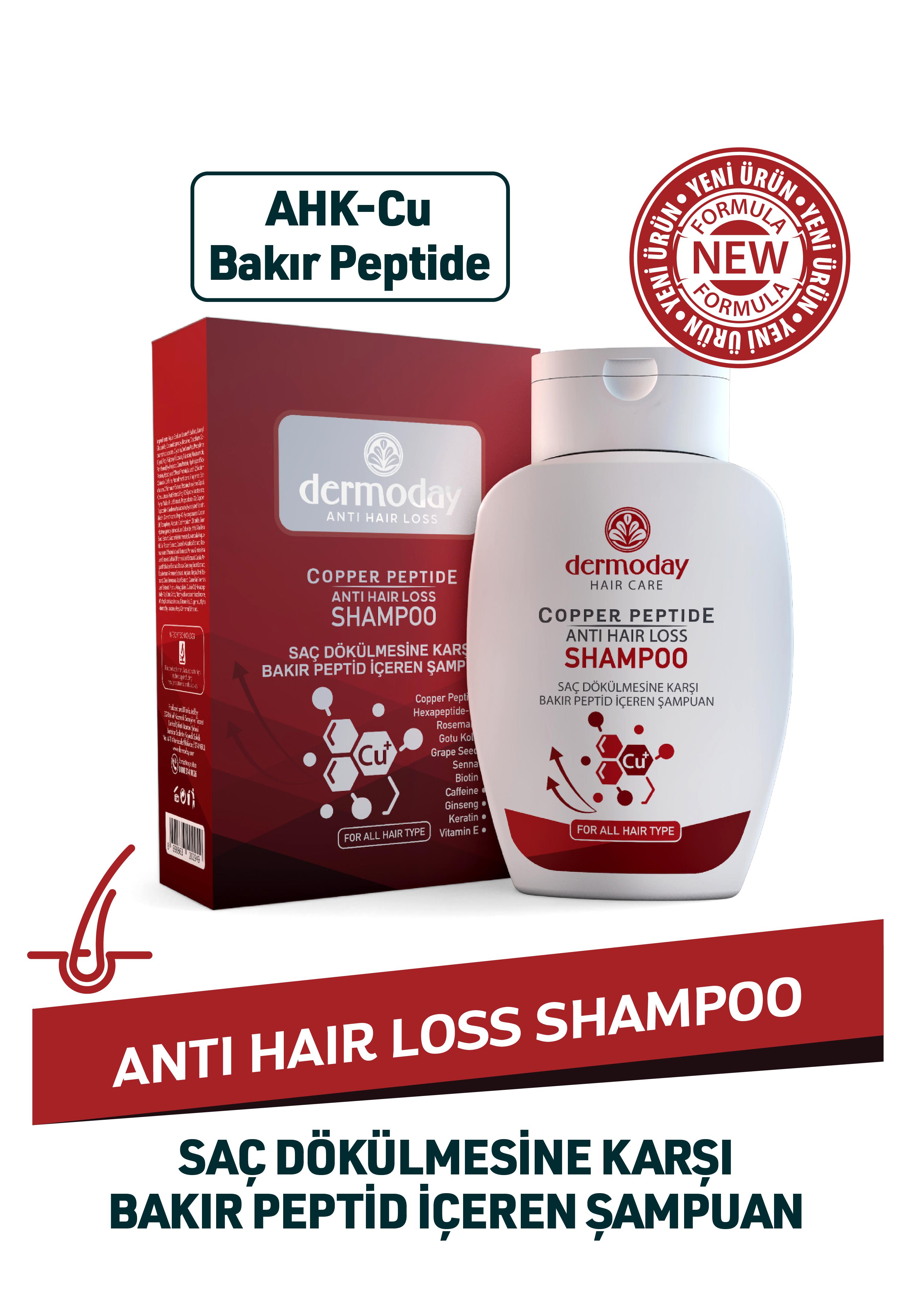 Dermoday Anti Hair Loss Shampoo Bakır Peptid