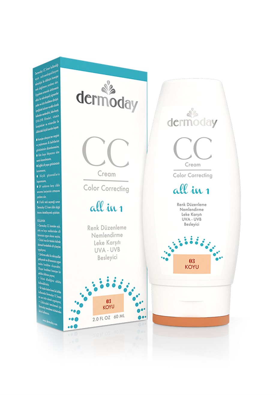 Dermoday Color Correcting CC Cream Koyu Ton