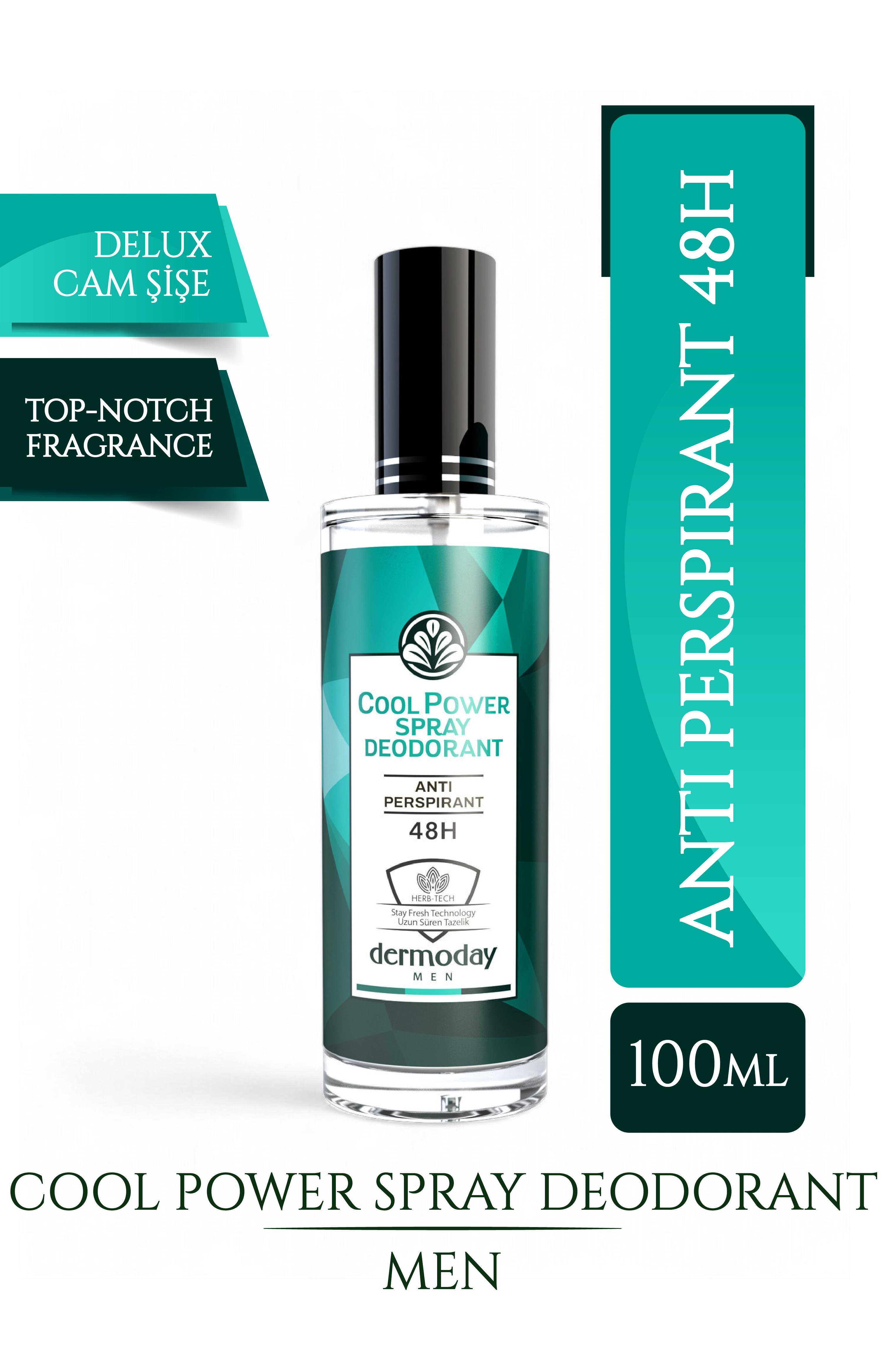Dermoday Cool Power Sprey Deodorant 100 ml Erkek