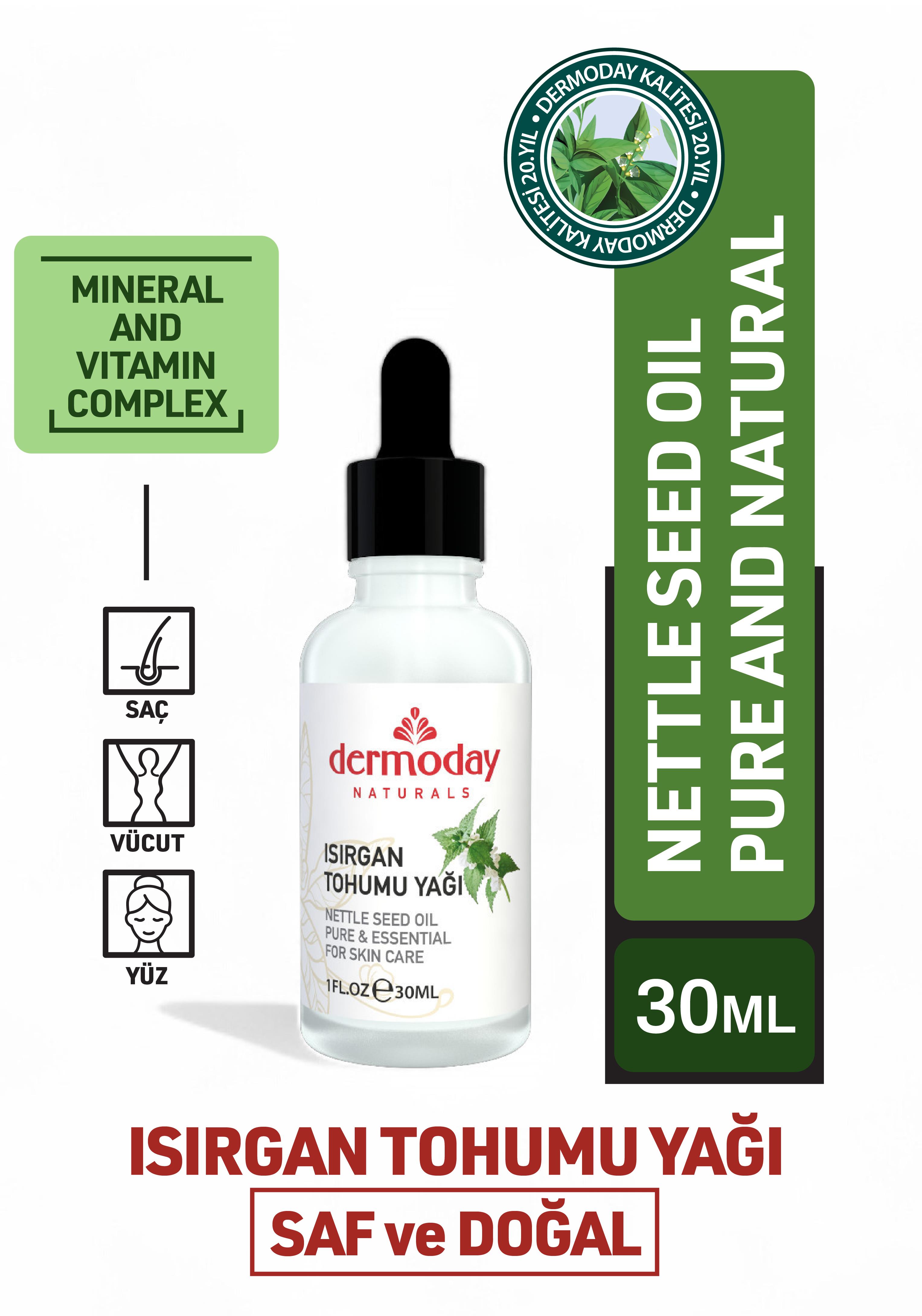 Dermoday Isırgan Tohumu Yağı 30 ml