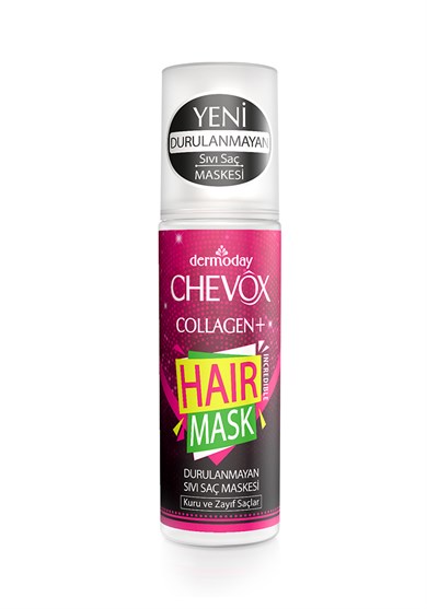 Chevox Collagen+ Durulanmayan Sıvı Saç Maskesi - Kuru ve Zayıf Saçlar