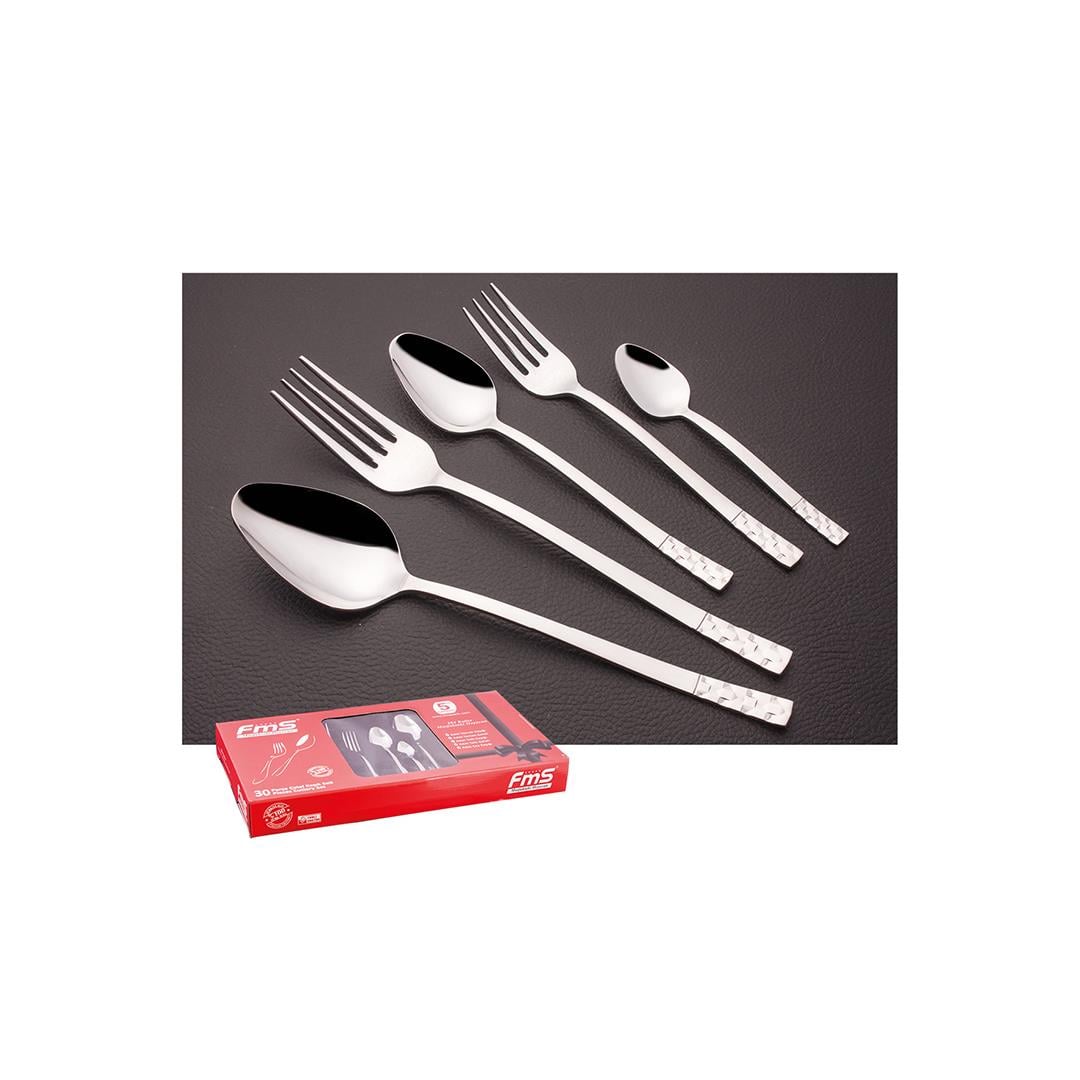 FMS 30 PARÇA KAŞIK SET (ELMAS) 304