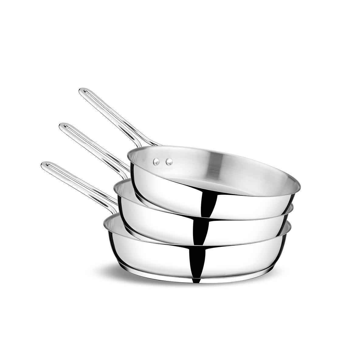 FMS ÇELİK 3LÜ YAĞ TAVA 16-18-20 