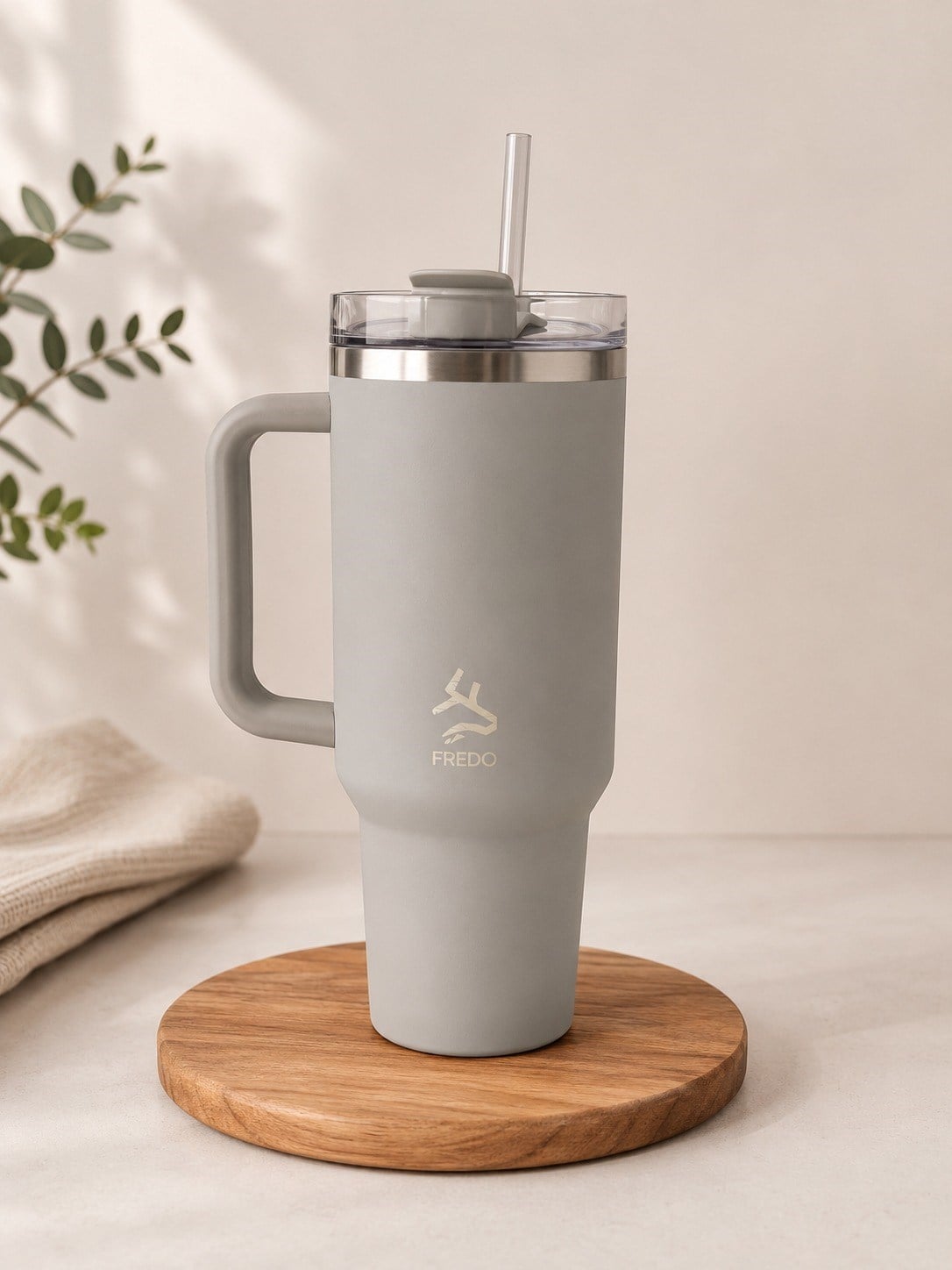 FREDO SIP VOYAGE | GRİ RENK TERMOS | 900 ML |