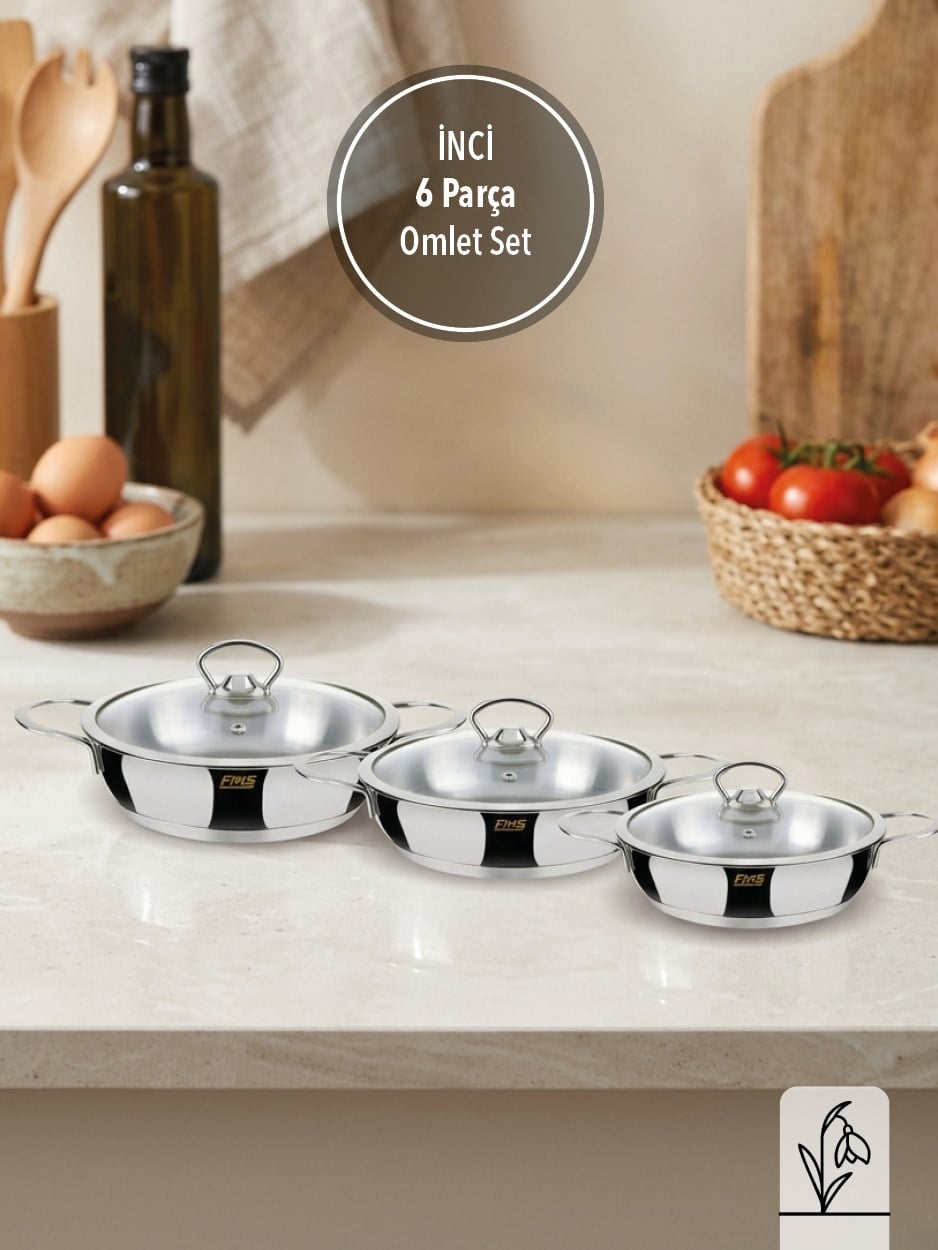 FMS İNCİ OMLET SET