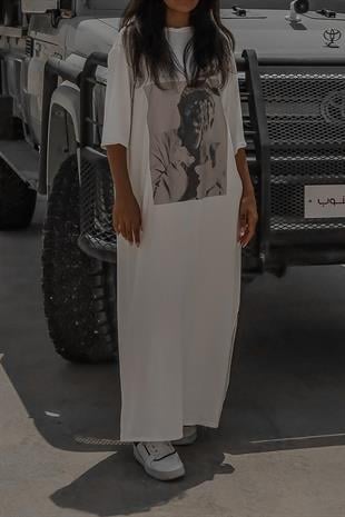 2pac Tshirt elbise 